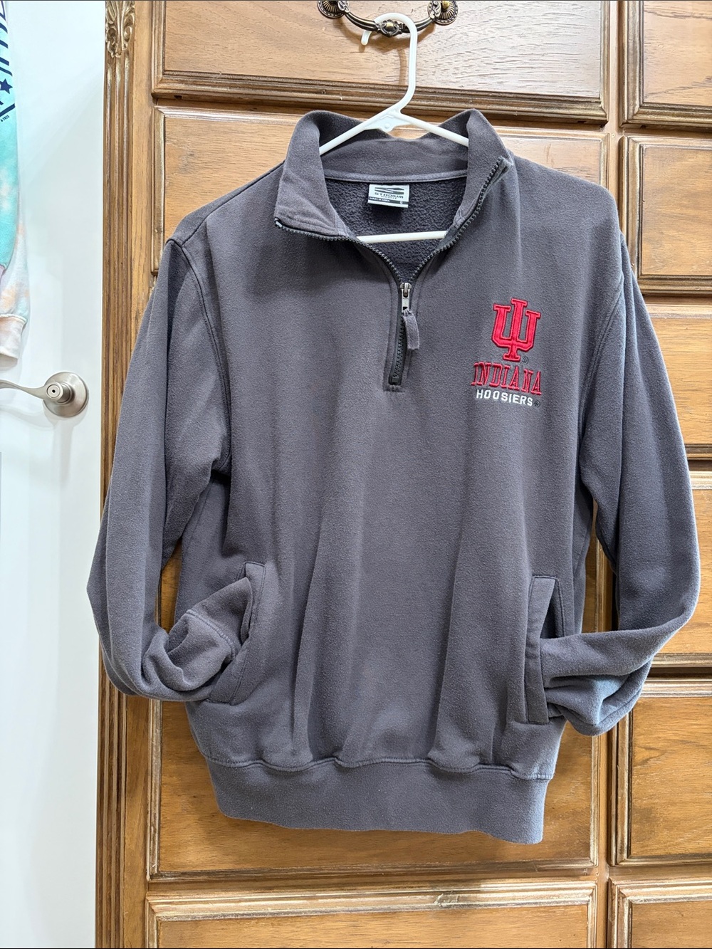 Hoosiers Quarter-Zip Pullover